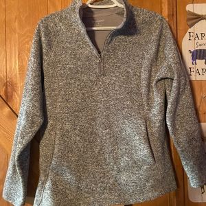 Size small North Crest womens pull over zip up sweater